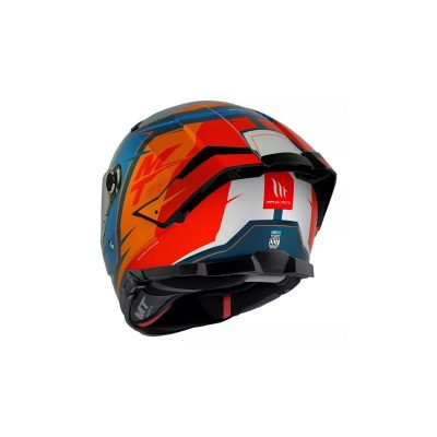 MT Helmets thunder 4 orange/blue