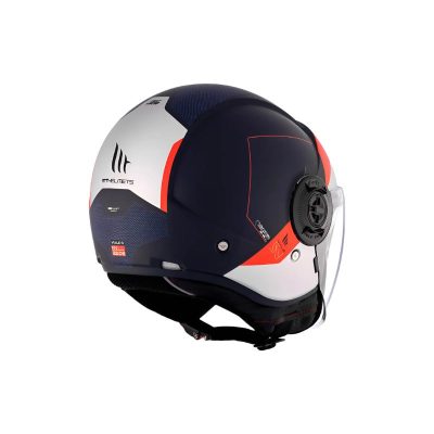 MT Helmets  viale black/red/white